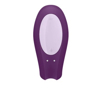 Wibrator dla par - Satisfyer Double Joy Violet